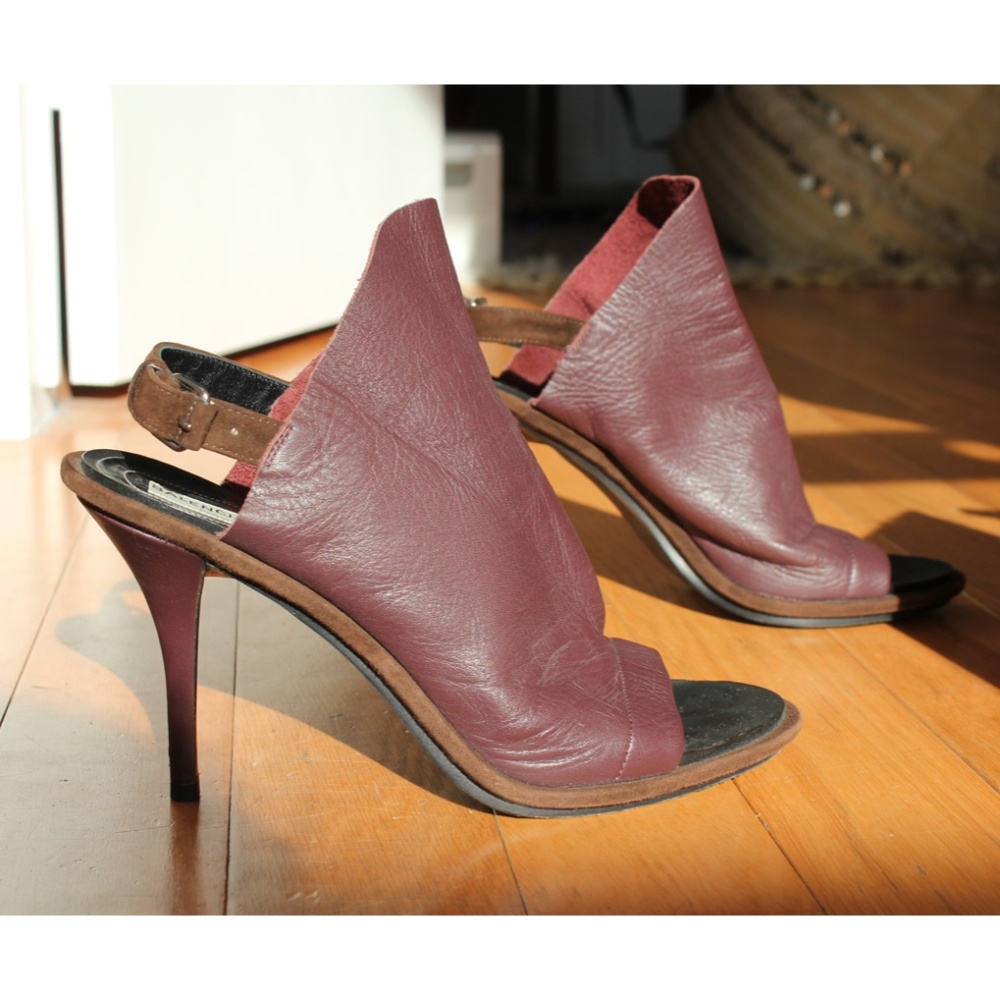 Balenciaga Peep-Toe Heels